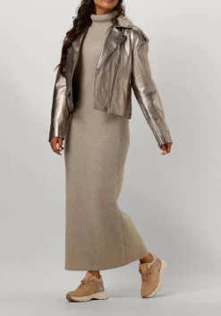 DAMES IBANA en leren jas jioya