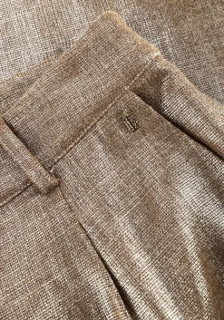 DAMES IBANA en wijde broek pessy shimmery