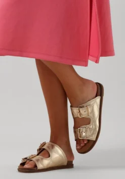 DAMES LINA LOCCHI en slippers led 2 band slipper met stiksels