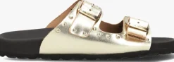 DAMES LINA LOCCHI en slippers 2 gesp slipper met studs