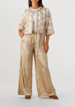 DAMES SUMMUM en pantalon pants metallic lamee