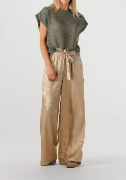 DAMES SUMMUM en pantalon pants metallic lamee