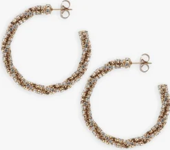 DAMES LOTT. GIOIELLI sieraad twisted tennis creole l