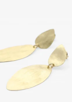 DAMES LOTT. GIOIELLI sieraad stone earrings double