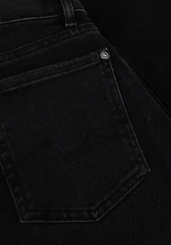 DAMES 7 FOR ALL MANKIND grijze wide jeans lotta luxe vintage topline with raw cut