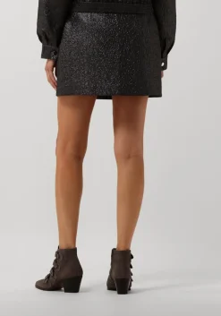 DAMES AAIKO grijze minirok nasma metallic pes 350