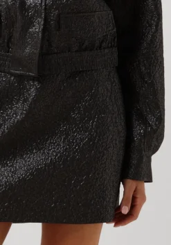 DAMES AAIKO grijze minirok nasma metallic pes 350