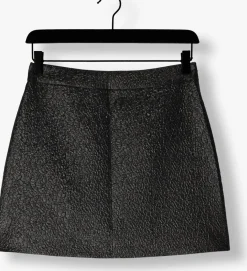 DAMES AAIKO grijze minirok nasma metallic pes 350