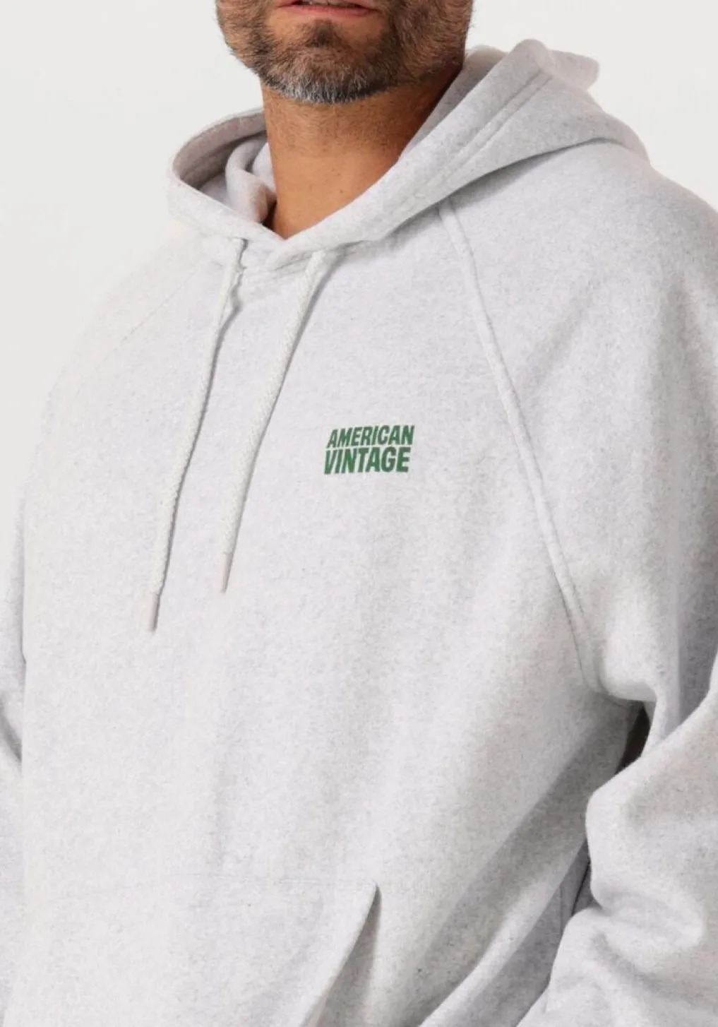 Heren AMERICAN VINTAGE grijze sweater baptown 1