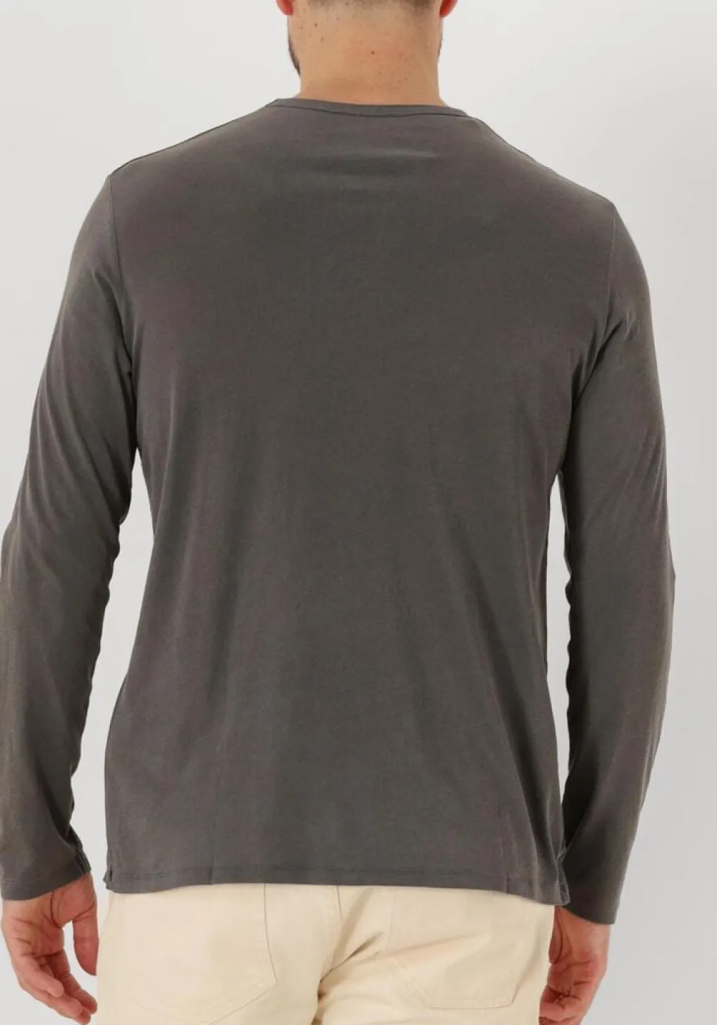 Heren AMERICAN VINTAGE grijze t-shirt devon