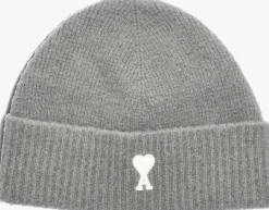 DAMES AMI PARIS grijze muts adc beanie