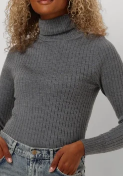 DAMES BELLAMY grijze coltrui lizzy