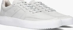 Heren BLACKSTONE grijze lage sneakers gage