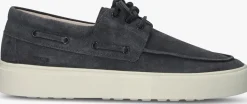 Heren BLACKSTONE grijze lage sneakers ruby agwe