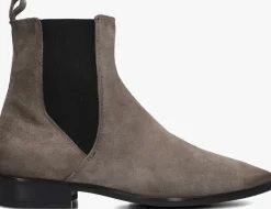 DAMES BLASZ grijze enkellaarsjes l63201