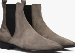 DAMES BLASZ grijze enkellaarsjes l63201