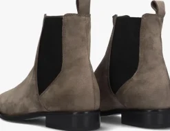 DAMES BLASZ grijze enkellaarsjes l63201