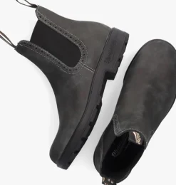 DAMES BLUNDSTONE grijze chelsea boots women's high top