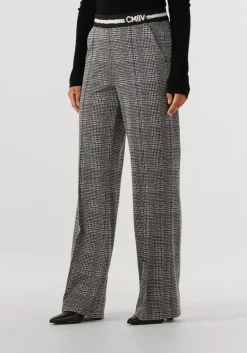 DAMES CAMBIO grijze wijde broek ava