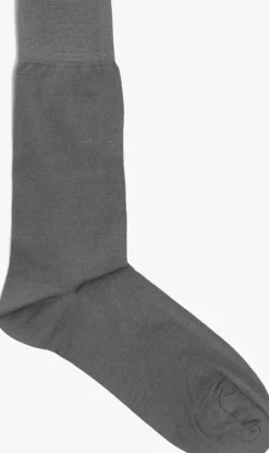 Heren CARLO LANZA grijze sokken 100 classico