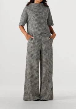 DAMES CAROLINE BISS grijze wijde broek 4508