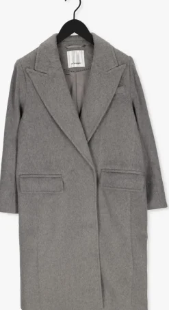 DAMES CO'COUTURE grijze mantel harry coat