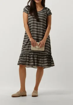 DAMES CO'COUTURE grijze midi jurk sunrise crop caya dress