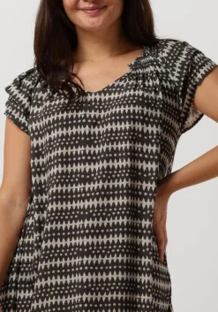 DAMES CO'COUTURE grijze midi jurk sunrise crop caya dress