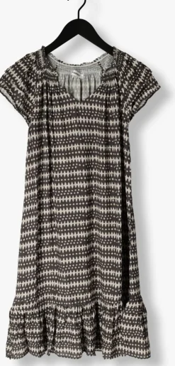 DAMES CO'COUTURE grijze midi jurk sunrise crop caya dress