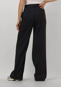 DAMES CO'COUTURE grijze pantalon ida pin wide long pant