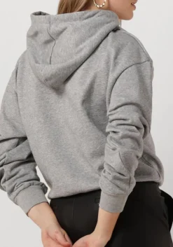 DAMES CO'COUTURE grijze trui solid choped hoodie