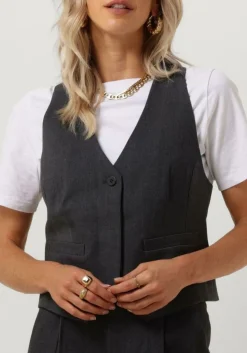 DAMES COPENHAGEN MUSE grijze gilet cmtailor-waistcoat