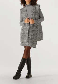 DAMES COPENHAGEN MUSE grijze midirok cmrubi-skirt