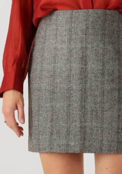 DAMES COPENHAGEN MUSE grijze minirok cmjaden-skirt