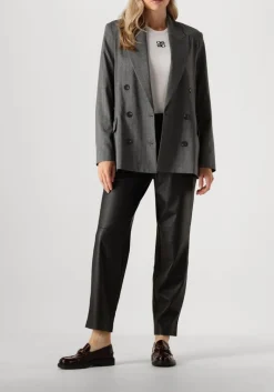 DAMES DANTE6 grijze blazer ceto herringbone blazer
