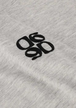 DAMES DANTE6 grijze t-shirt venour loose fit logo tee