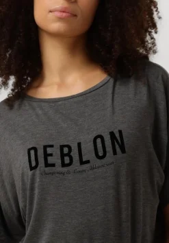 DAMES DEBLON SPORTS grijze t-shirt viola top short sleeve