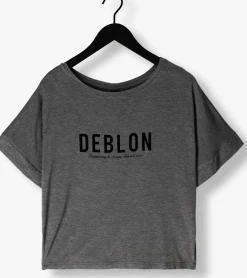 DAMES DEBLON SPORTS grijze t-shirt viola top short sleeve