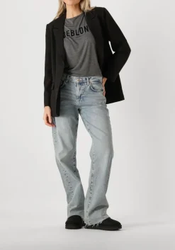 DAMES DEBLON SPORTS grijze t-shirt viola top short sleeve