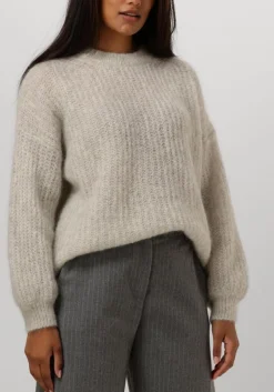 DAMES DES PETITS HAUTS grijze trui burma