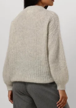 DAMES DES PETITS HAUTS grijze trui burma