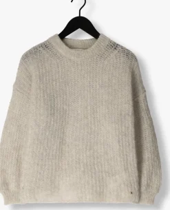 DAMES DES PETITS HAUTS grijze trui burma