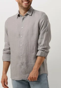 Heren DRYKORN grijze casual overhemd ramis 126106