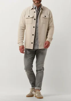 Heren DRYKORN grijze casual overhemd ramis 126106