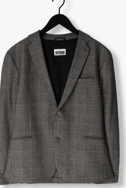 Heren DRYKORN grijze colberts horley 146489