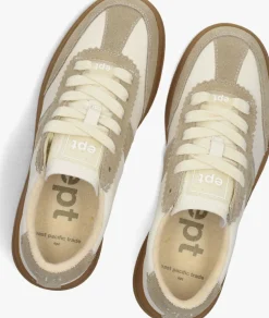 DAMES EAST PACIFIC TRADE grijze lage sneakers santos w
