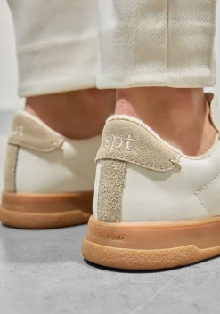 DAMES EAST PACIFIC TRADE grijze lage sneakers santos w