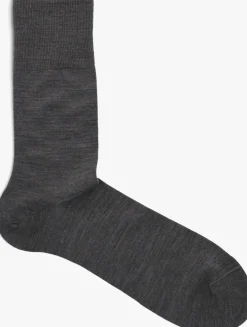 Heren FALKE grijze sokken 14435 airport