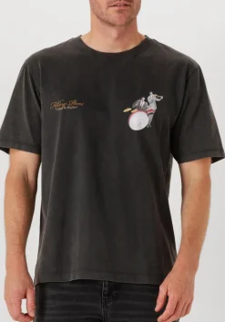 Heren FILLING PIECES grijze t-shirt t-shirt band