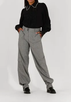 DAMES FIVEUNITS grijze cargobroeken sophia cargo strap 438